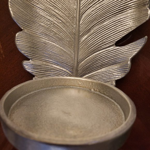 Feather wall sconce set - solid aluminum - Picture 6 of 7